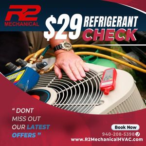 Special Offer: $29 Refrigerant Check